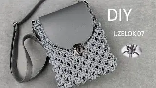 DIY | Macrame bag tutorial | Bolsa de macrame |Torebka ze sznurka | 마크라메 가방