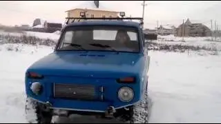 Ваз 2121 Нива!  Востановление и небольшой пробный заезд!