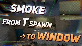 Best smoke to window on mirage map. Counter-Strike:Global offensive. For 64 and 128 tick. 4:3 ratio