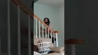 up the stairs gag