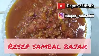 Resep Menu Rumahan; Sambal bajak buat persediaan dirumah.