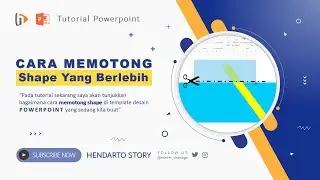Tutorial POWERPOINT – Tutorial Cara Memotong Shape di Template Desain PowerPoint