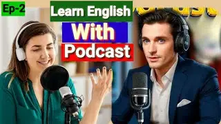 learn english podcast beginner / learn english  with podcast conversation / podcast english learning