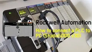How to connect a Rockwell PLC (AB 1756) to PC (Studio5000)