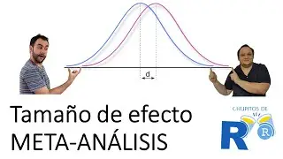 How to calculate the effect size in meta-analysis (meta-analysis) in R. [Shots of R]
