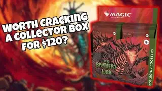 MTG Brother's War Collector Booster Box Opening!