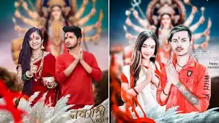 Navratri Photo Editing || Durga Puja Photo Editing || PicsArt Navratri Photo Editing