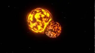 blender : planet collision crash