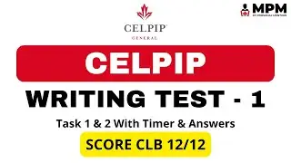 How I Scored CLB 12 in CELPIP Writing Task in 7 Days | Mock Test With Answers