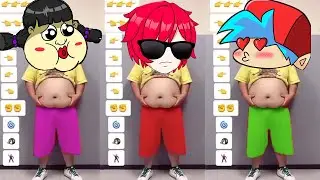 FNF but  TikTok SquidGame Fat friday night #13