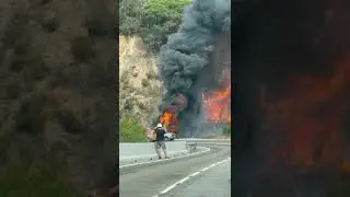 Fire in LLoret de Mar 2011