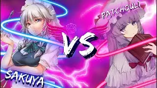 Touhou Luna Nights 3 stage boss Patchouli