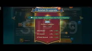 Misi Gf Ugrade Artefak Game Lords Mobile || Lords Mobile Game Artifacts Upgrade Gf Mission