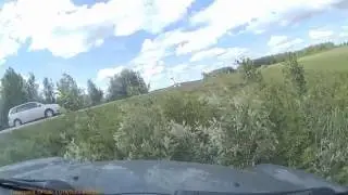 NEAR MISS DEATH CRASH IN FINLAND