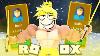 СДЕЛАЛ НОВУЮ СТАДИЮ BRAIN В SABER SIMULATOR В РОБЛОКС!ROBLOX hacker go симулятор лазерного качка!