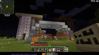 Minecraft 1.16.5 кооп - попробуем вместе с другом построить крОсивое))))