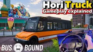 BUS BOUND Explained Gameplay with HORI Truck Control System|PXN Button Box|Ep3