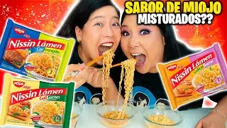 PROVANDO SABORES DE MIOJO MISTURADOS (misturiojos nissin) | Blog das irmãs
