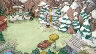 Cuphead The Delicious Last Course Boss fight with Glumstone the Giant