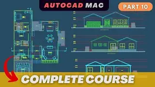 AutoCAD Text Command - Autocad 2023 Mac - From Zero To Hero - Part 10