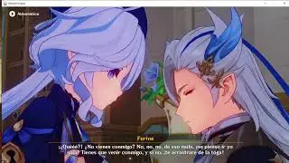 Furina / Focalors escena graciosa sub español voces Japones