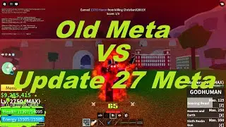 Old Meta Vs Update 27 | Blox Fruits