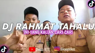 DJ RAHMAT TAHALU X WIKWIK ❗VIRAL TIKTOK