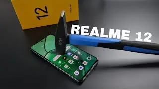 Realme 12 Screen Scratch & Front Glass Durability Test 🔨🛠️
