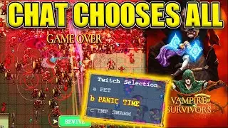 The New Twitch Chat Integration Is Insane Chaos in Vampire Survivors 1.0