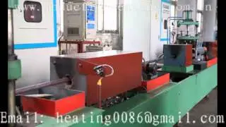 Quenching and tempering carbon steel pipes process with heat treating production line