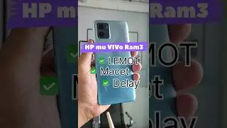 Solusi Vivo Ram 3 Lemot dan Delay Bangettt.... #shorts
