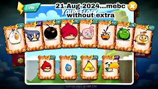 Angry birds 2 mighty eagle bootcamp Mebc 21 Aug 2024 without extra birds 