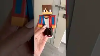 ИГРУШКА ютубер КОМПОТ МАЙНКРАФТ. ПОДВИЖНАЯ 3Д модель из бумаги 