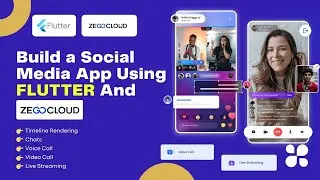 Full Featured Live Streaming in 5 Minutes ❤️‍🔥🔥 | Social Media App Using Flutter and [ZEGOCLOUD]