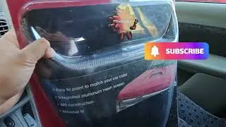 Toma de aire funcional para el cofre de Auto |  Instalacion en un nissan platina o Clio 1.6