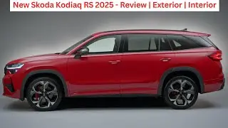 New Skoda Kodiaq RS 2025 - Review | Exterior | Interior