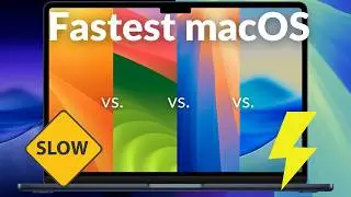 macOS Speed Test: Ventura vs. Sonoma vs. Sequoia vs. Tahoe