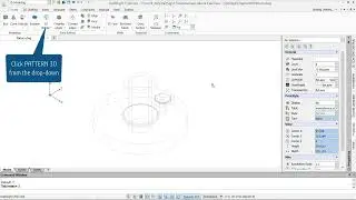 Creating a Rotated Pattern - DraftSight Fundamentals - Lesson 8.6