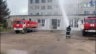 В 16 ПСЧ проводили на пенсию помощника начальника караула Романа Балуева