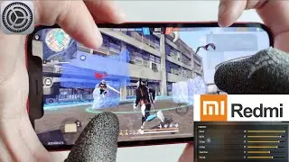 Best Settings ⚙️ HUD + Sensitivity + DPI 👽 redmi 9 power 🎮 || Free fire 🎯🎯