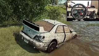 NFS HEAT Rebuilding a SUBARU IMPREZA WRX STI - LOGITECH G29 gameplay