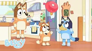 Expertas en no tocar el piso | Que no toque el piso | Bluey Español Canal Oficial