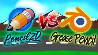 Pencil2D vs. Blender Grease Pencil
