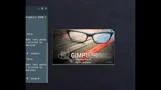 Gimp 2.9.9 on Arch Linux (UHD screen test)