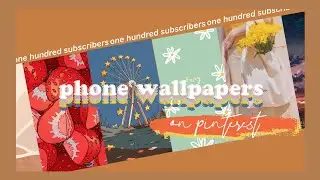 aesthetic phone wallpapers from pinterest (with links) + 100 subs!! | sunshine cloud