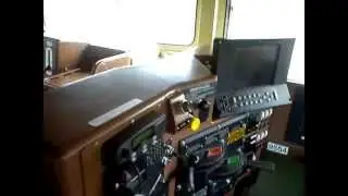 cabine da locomotiva sd 70 eldorado por dentro!
