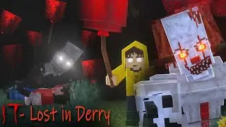 PENNYWISE is in Minecraft Bedrock... IT Lost in Derry Addon!