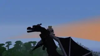 Minecraft Mod Review- DRAGON MOUNT!!!!