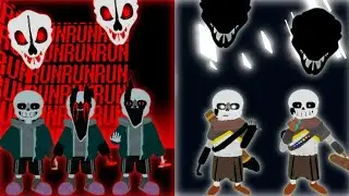 UT:Ultimate Soul Ops Boss Rush Vhs Sans & Ink Sans [Wave/Secret Wave]