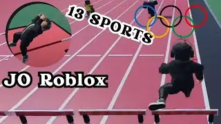 Je Participe aux Jeux Olympiques Roblox
